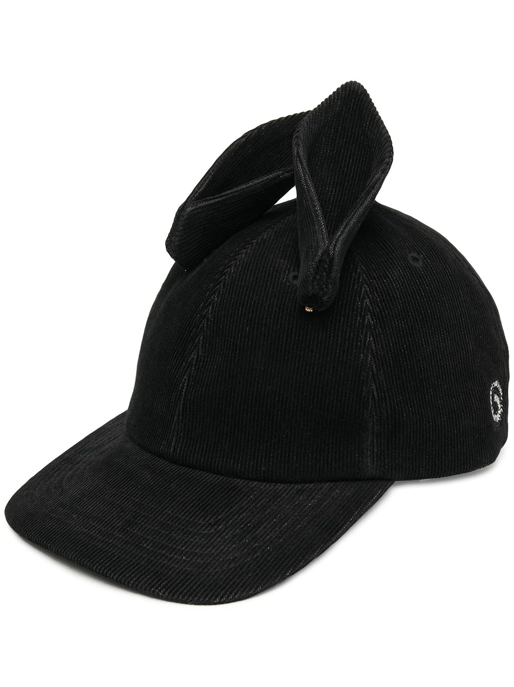 bunny ear corduroy cap - 1