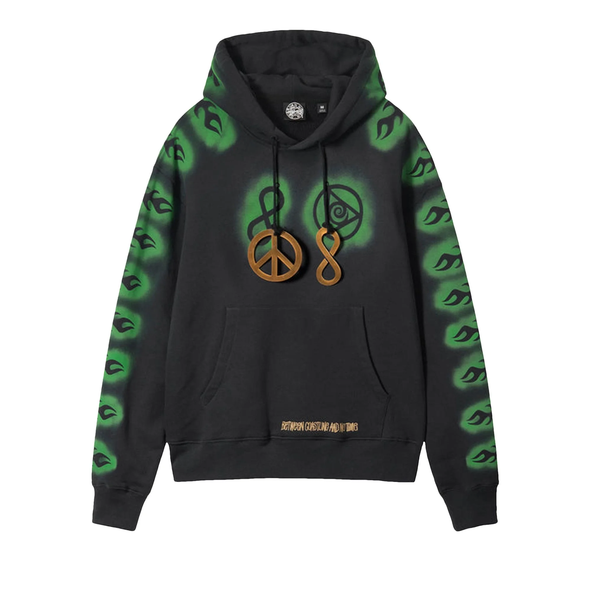 Stussy x Dries Van Noten Embroidered Hoodie 'Black' - 1