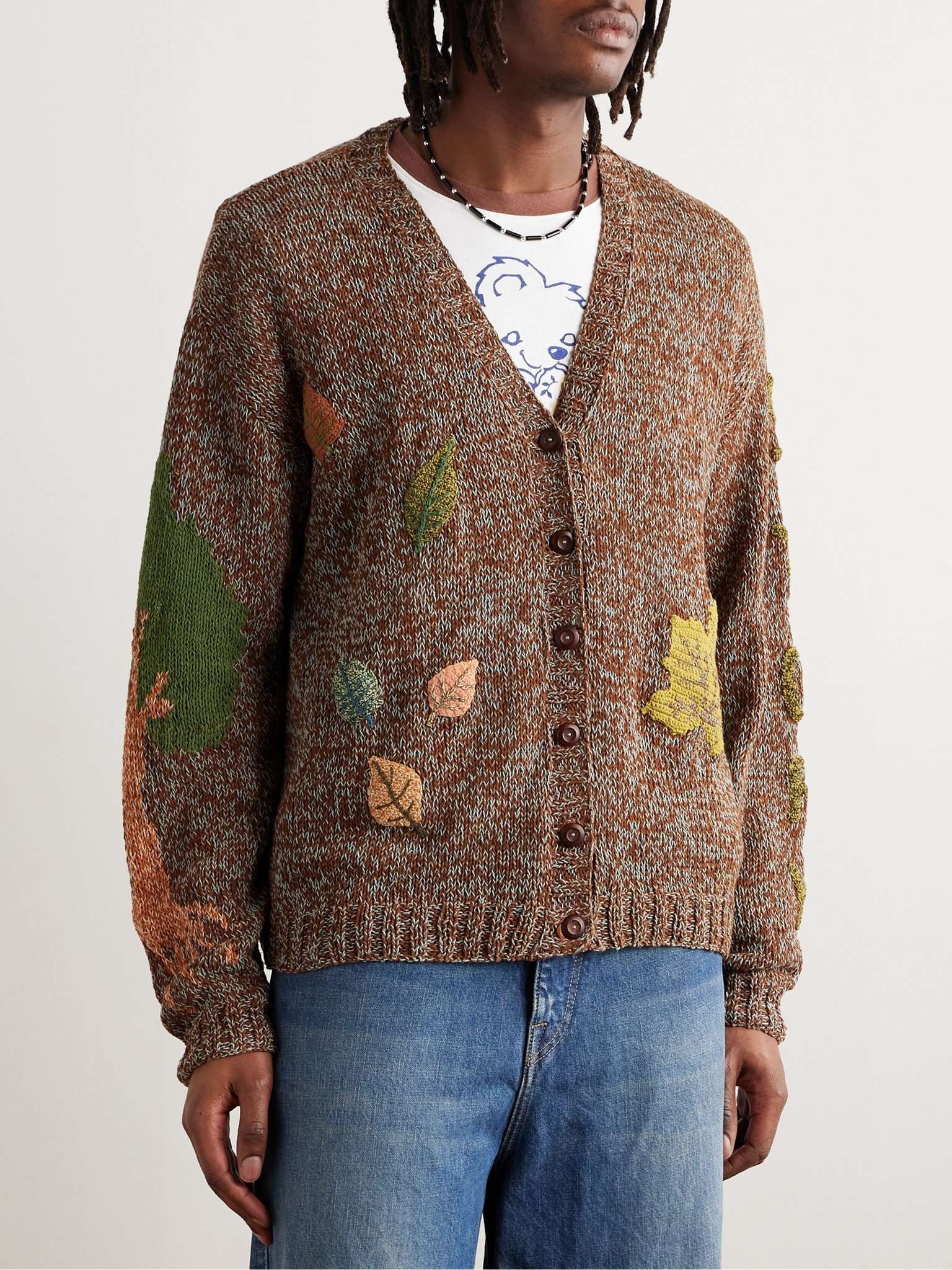 Twinsun Crocheted Organic Cotton Cardigan - 4