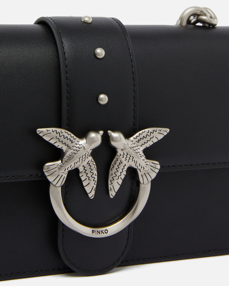 SMALL SHOULDER BAG LOVE BAG ONE SIMPLY IN LEATHER 3