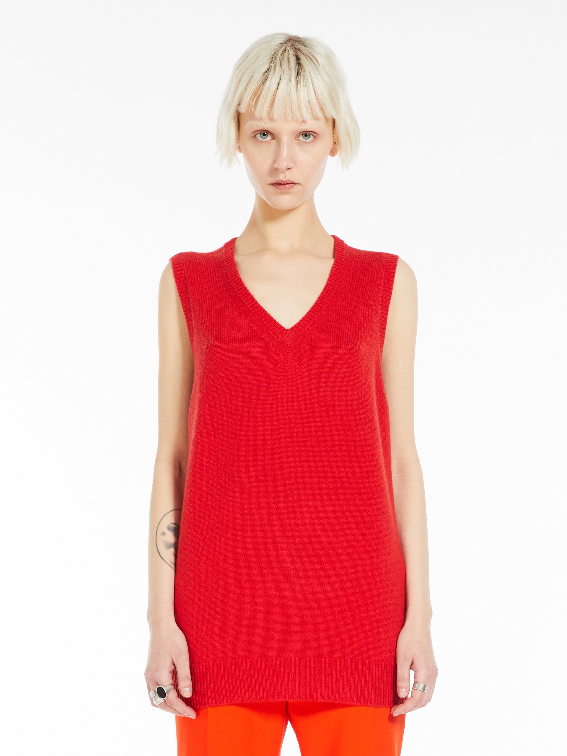 GIMMY Cashmere-blend gilet - 3