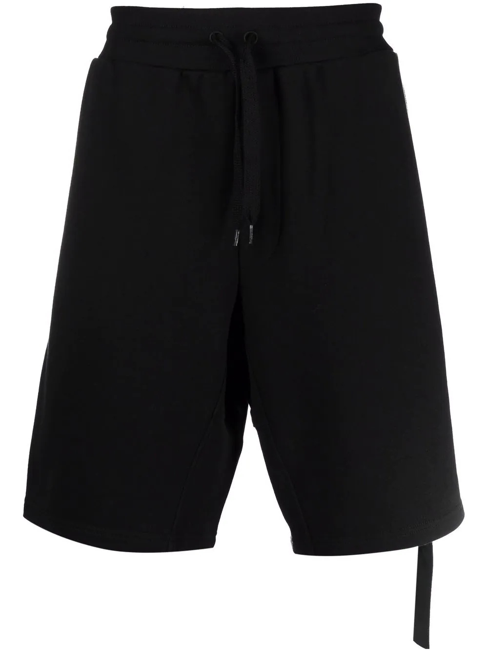 side-zip detail track shorts - 1