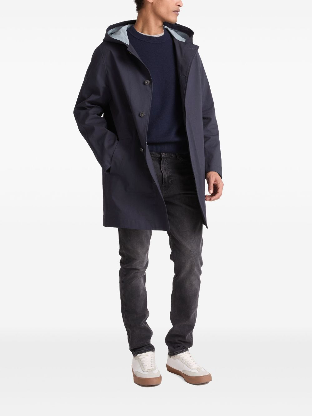 hooded coat - 2