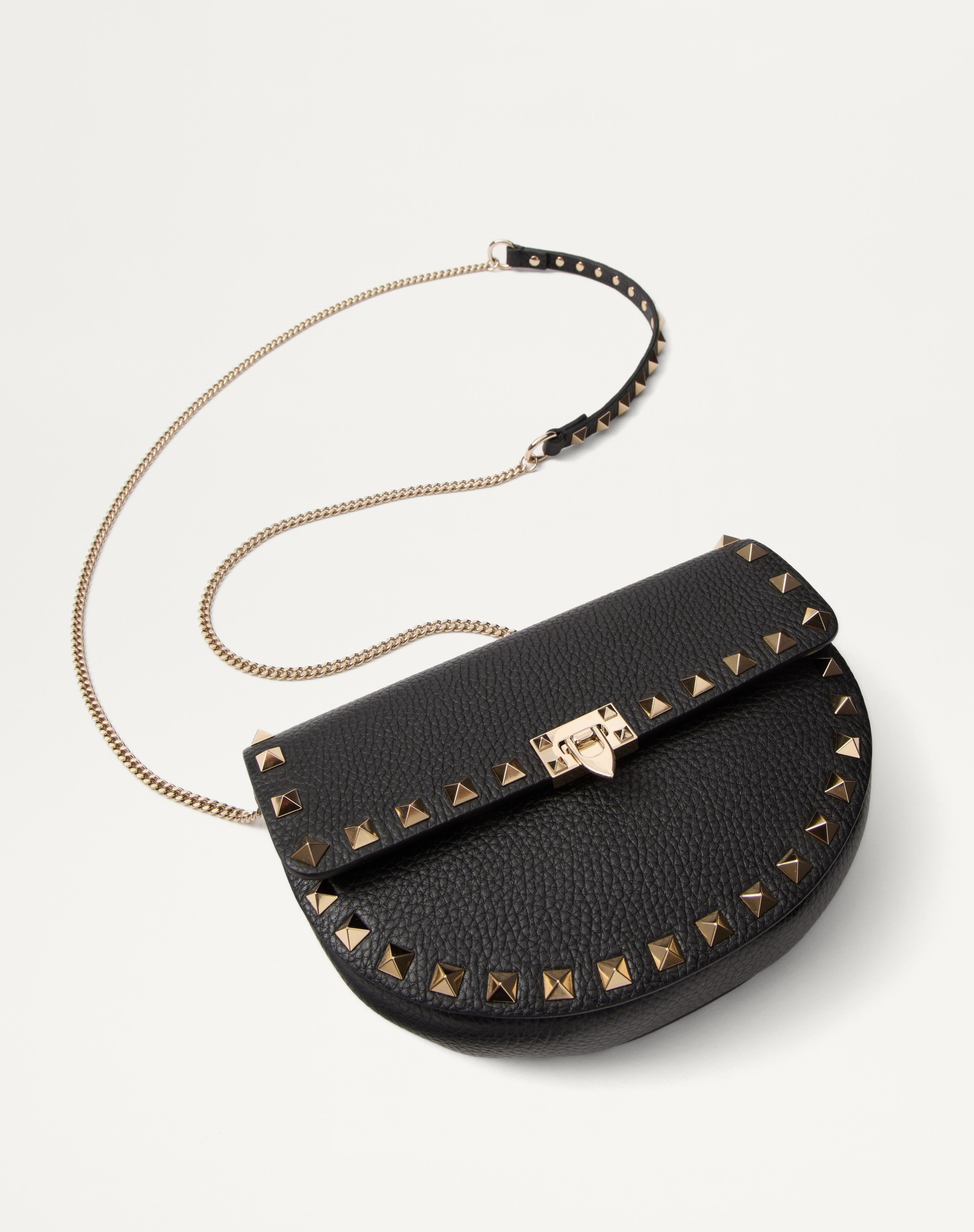 MINI ROCKSTUD CROSSBODY BAG IN GRAINY CALFSKIN - 6