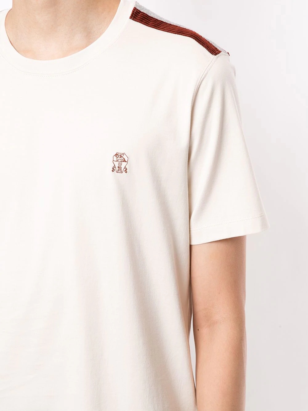 logo print short-sleeved T-shirt - 5