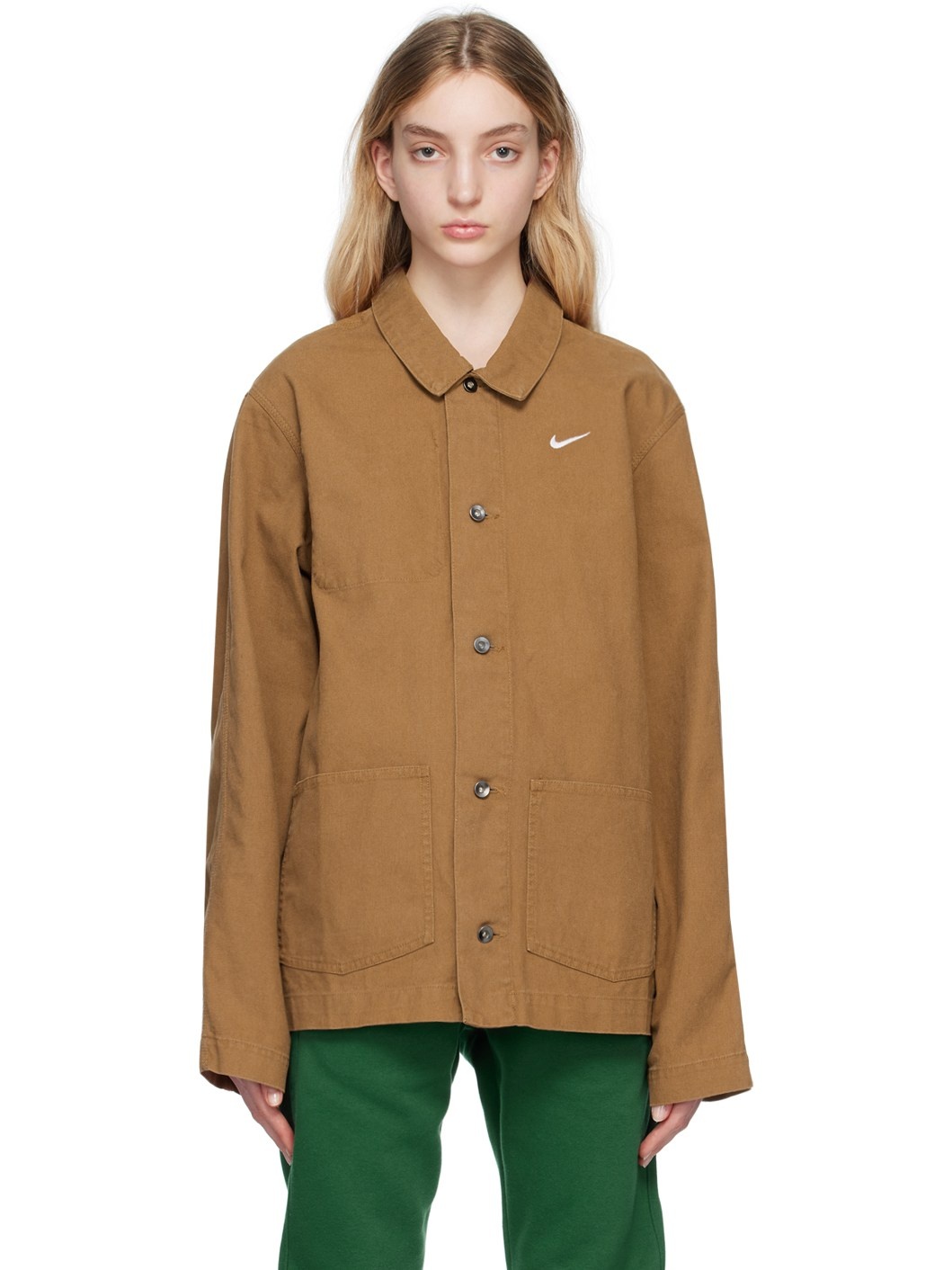 Brown Chore Jacket - 1