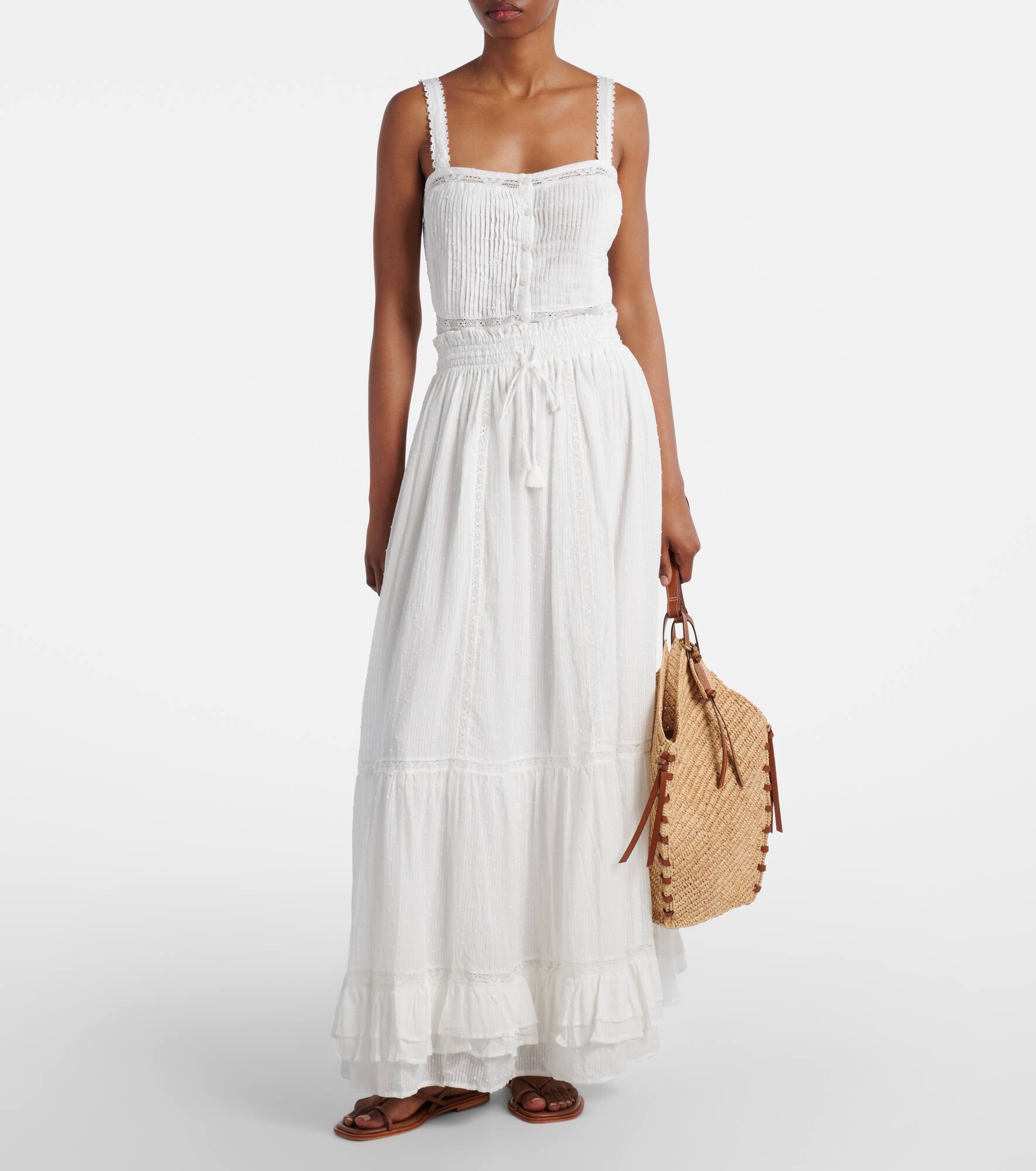 Clara cotton maxi skirt - 2