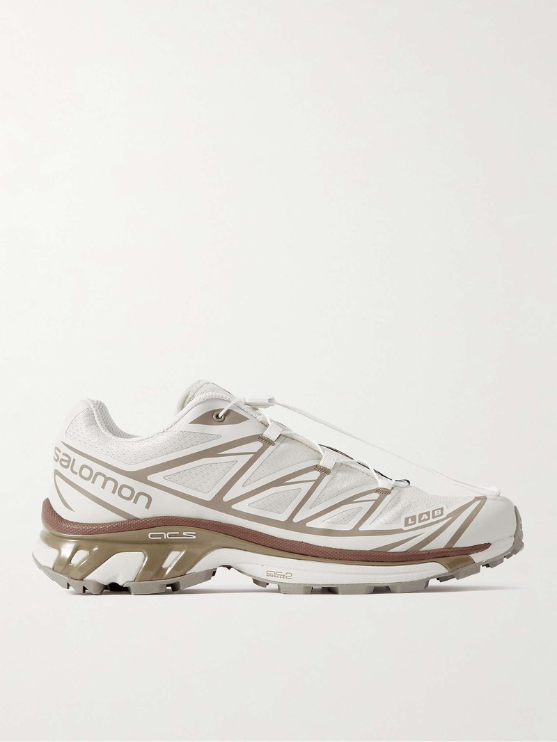 XT-6 Rubber-Trimmed Mesh Sneakers - 1