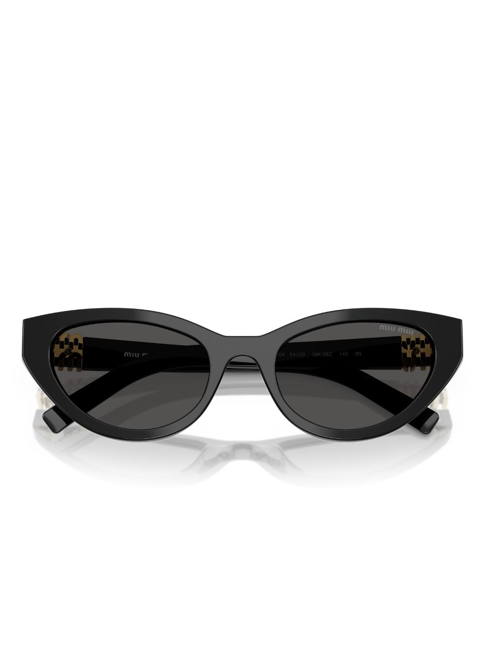 logo-lettering sunglasses - 5