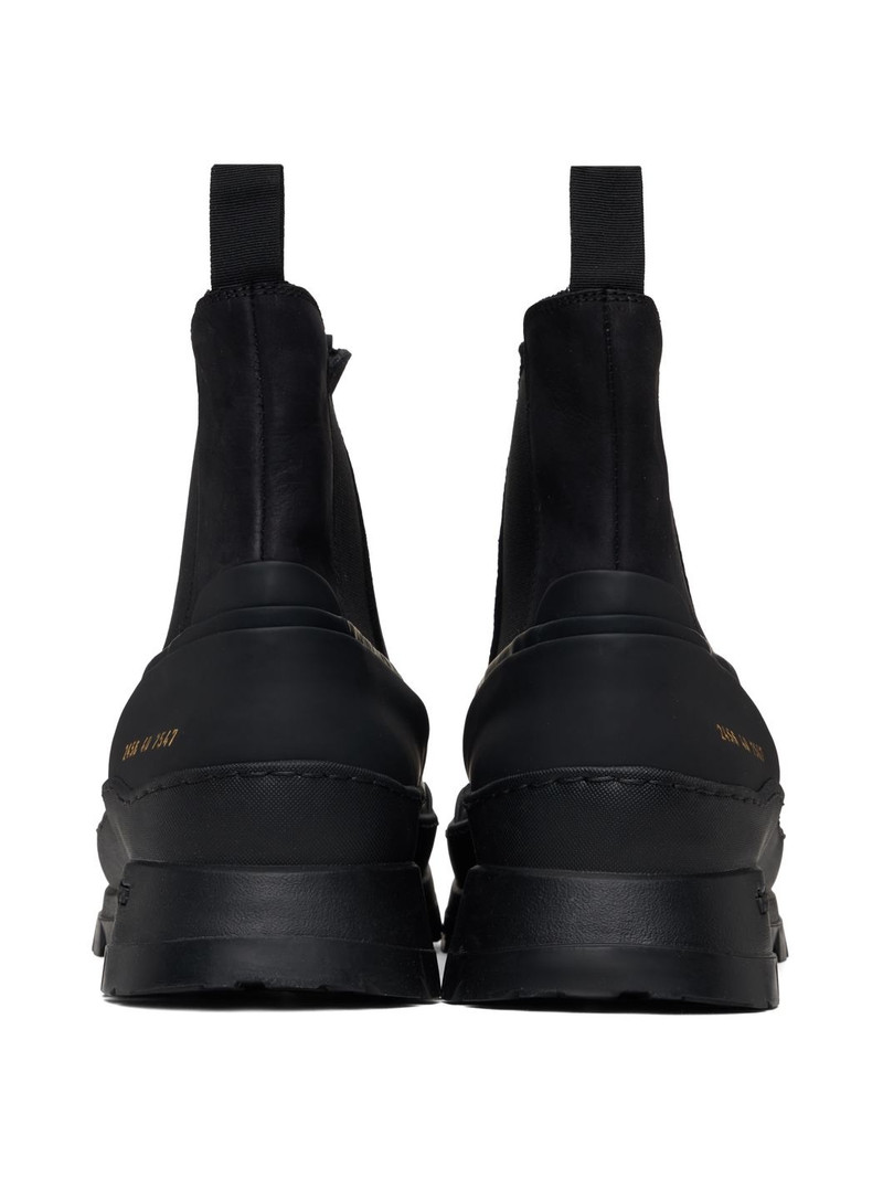 Black Hiker Chelsea Boots 2