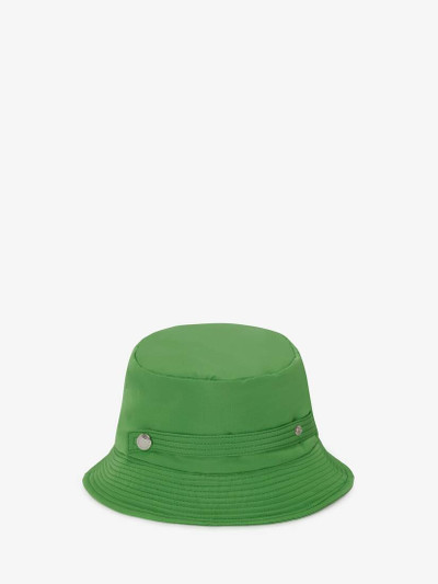 Alexander McQueen Women's Padded Bucket Hat in Acid Green outlook