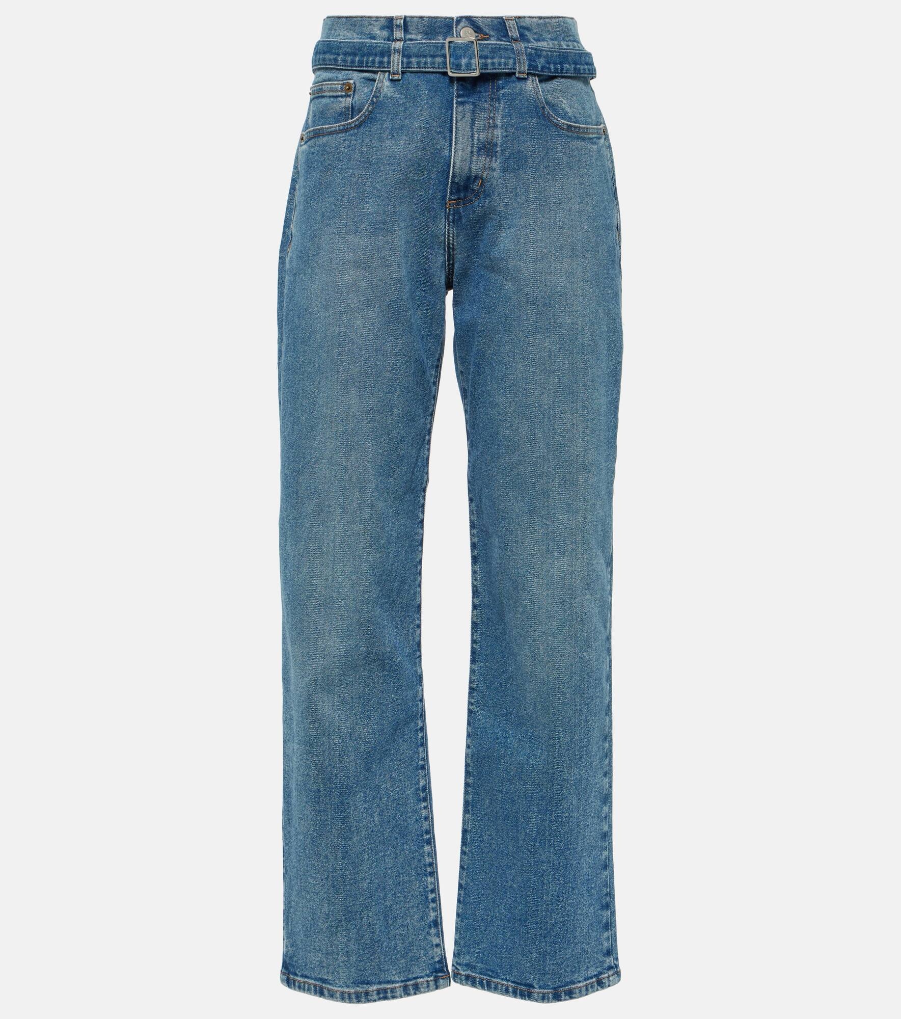 Ellsworth mid-rise straight jeans - 1