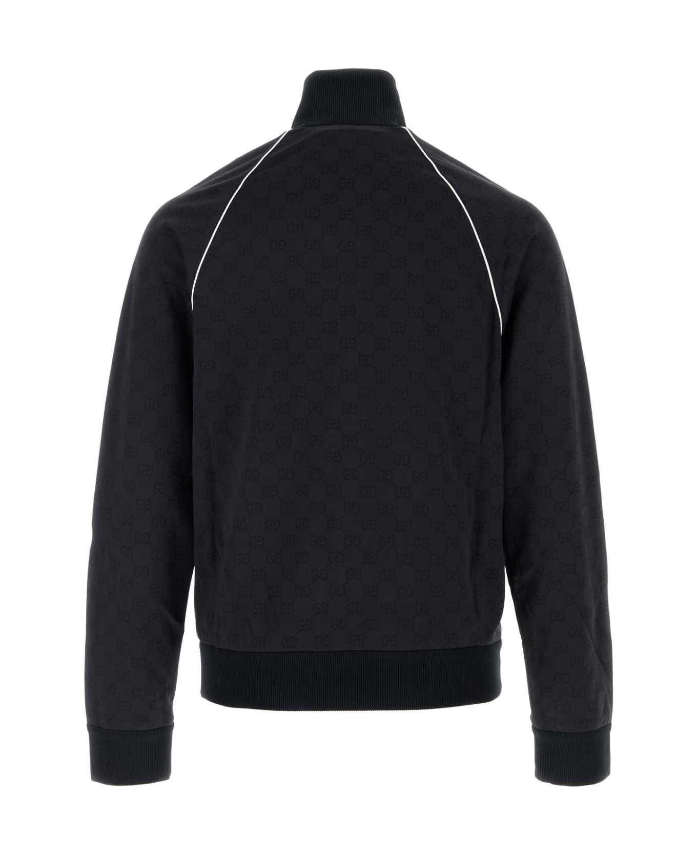 Embroidered Nylon Blend Sweatshirt - 2