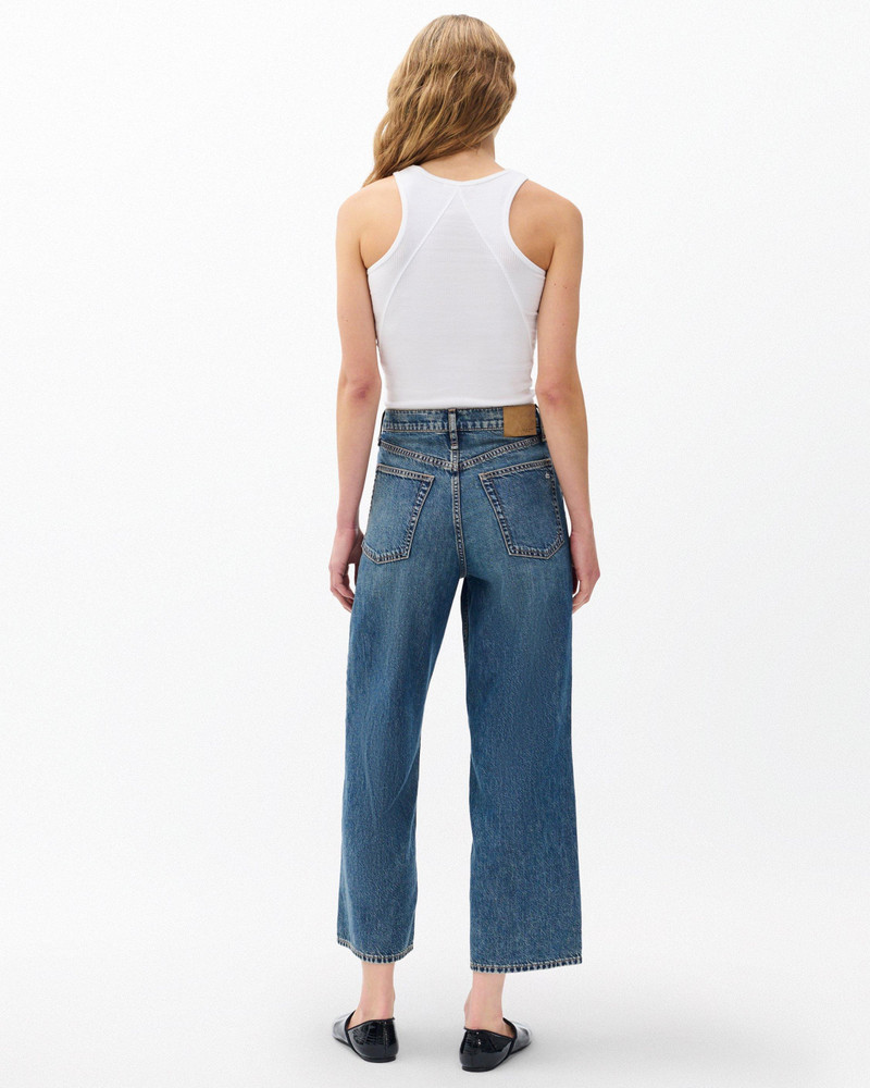 Andi Ankle Wide-Leg Jeans Featherweight in Declan 6