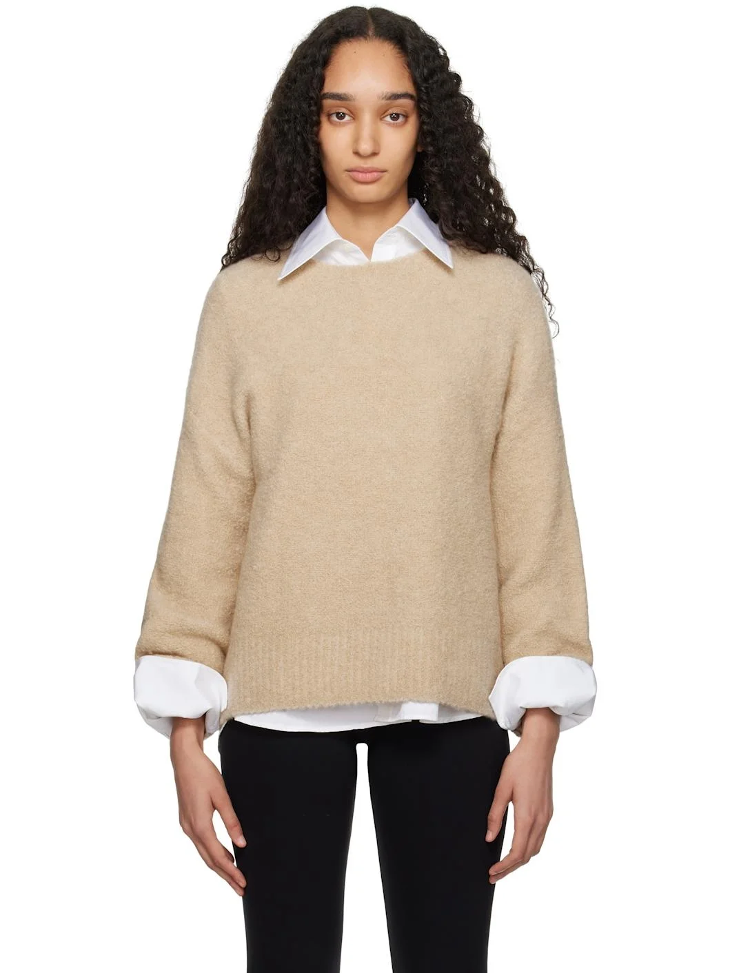 Beige Iman Sweater - 1