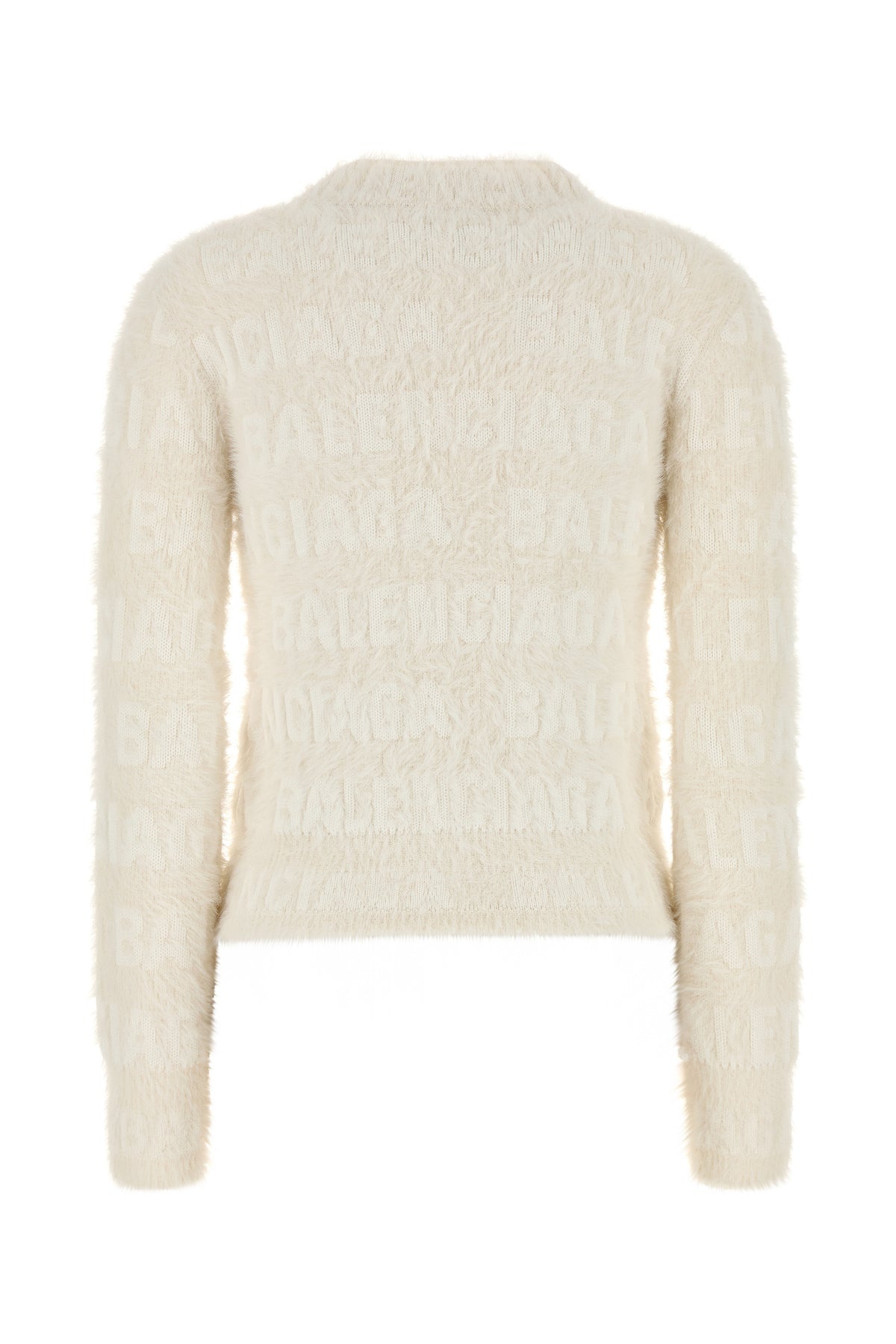 Ivory wool blend sweater - 2