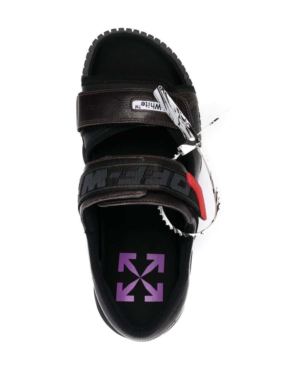 Odsy logo strap sandals - 4