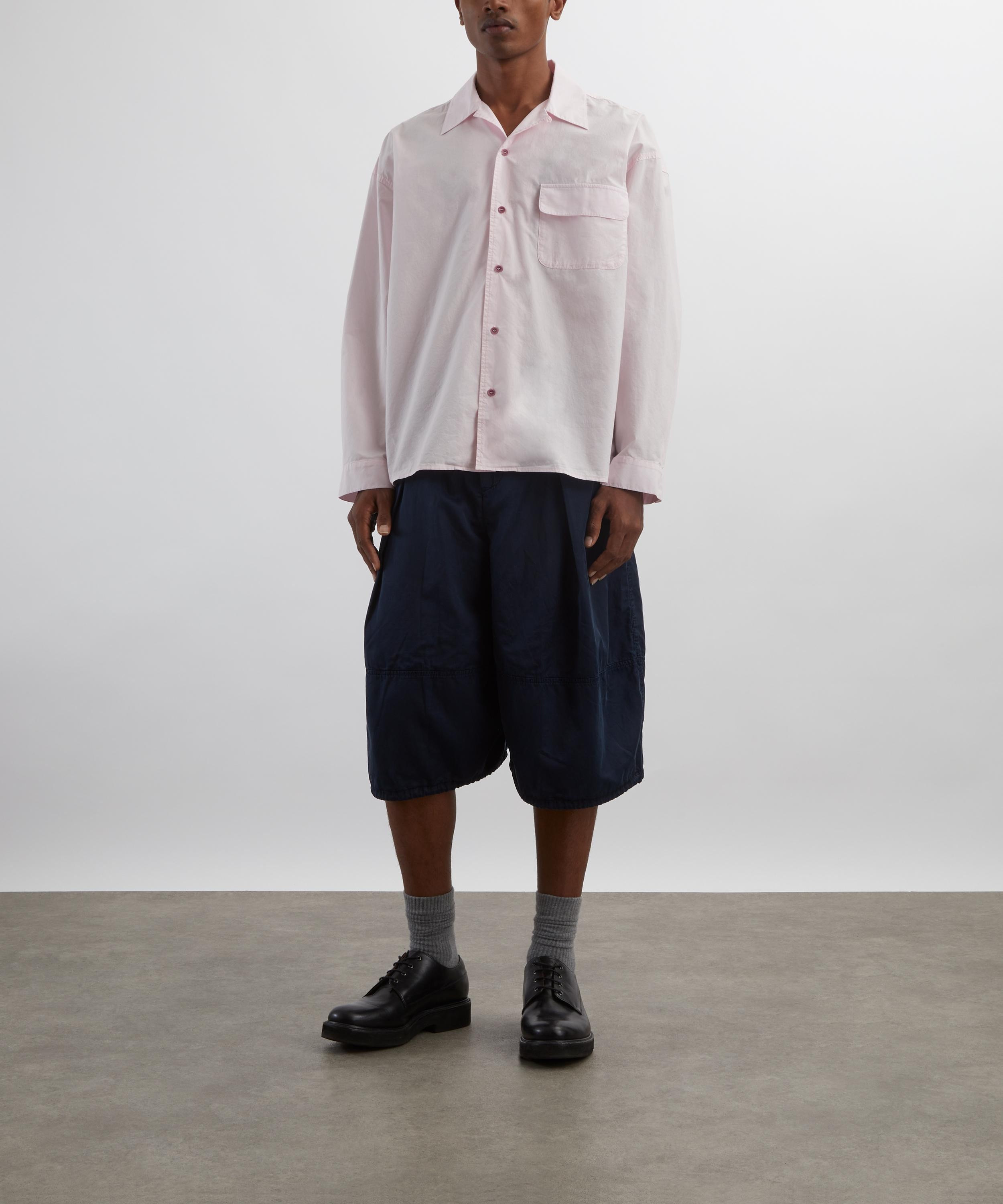 Light Pink Wray Boxy Long-Sleeve Shirt - 2
