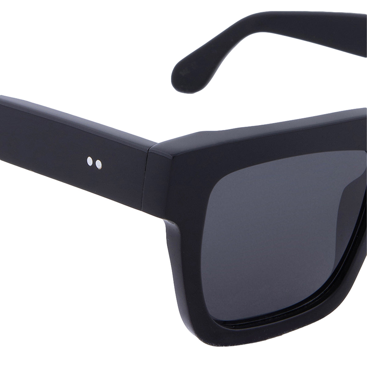SQUARED JAMIE SUNGLASSES (BLACK) - 2