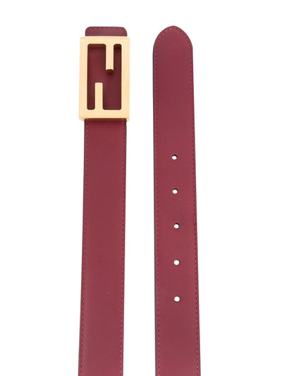 FENDI FF-motif buckle belt outlook