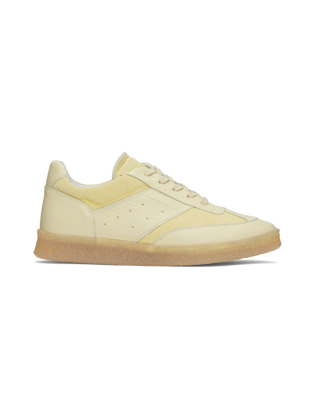 Yellow Court Sneakers - 1