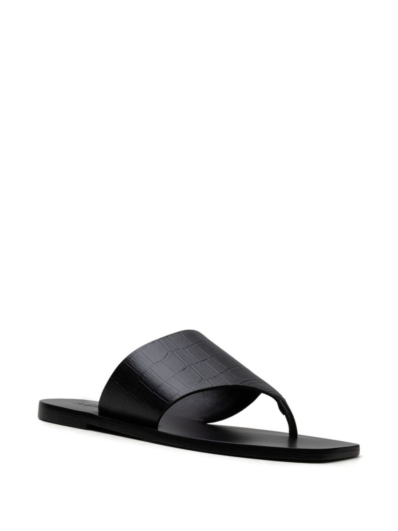 A.EMERY The Paton croc-effect sandals outlook
