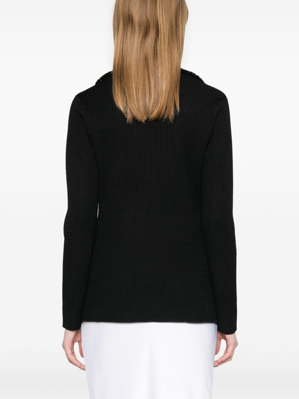 Single-breasted blazer jacket - 2