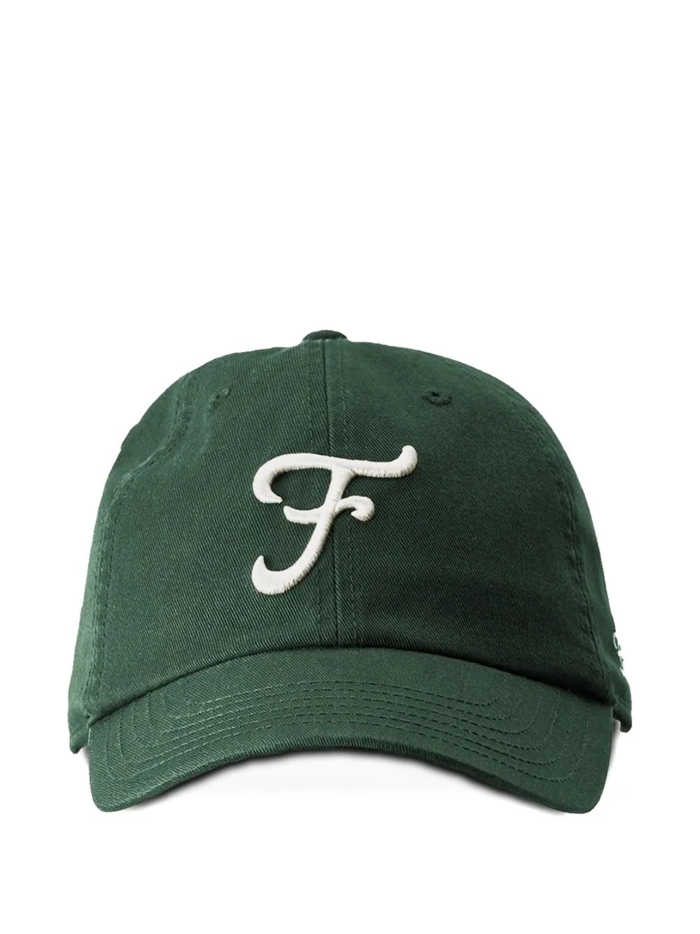 logo-embroidered chino baseball cap - 1