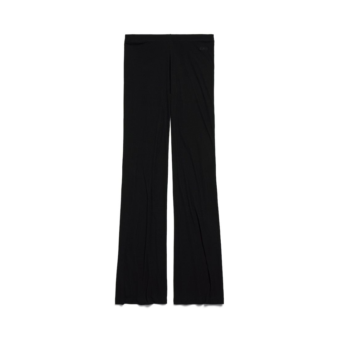 Women's Elastic Pants in Black - 1