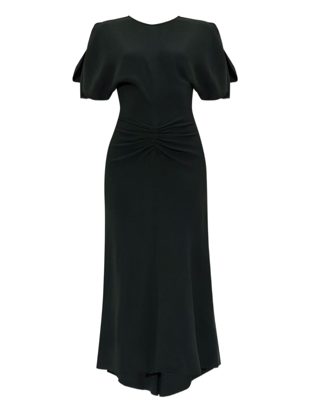 puff-sleeved dress - 1
