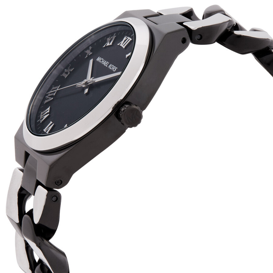 Michael Kors - Michael Kors Lennox Quartz Black Dial Ladies Watch MK7502 - 2