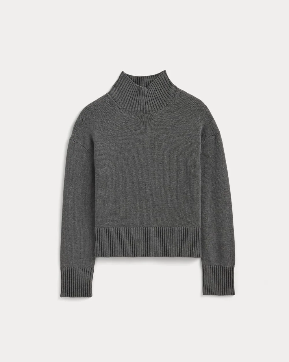 THE BOXY TURTLENECK IN EVERYDAY COTTON - 1