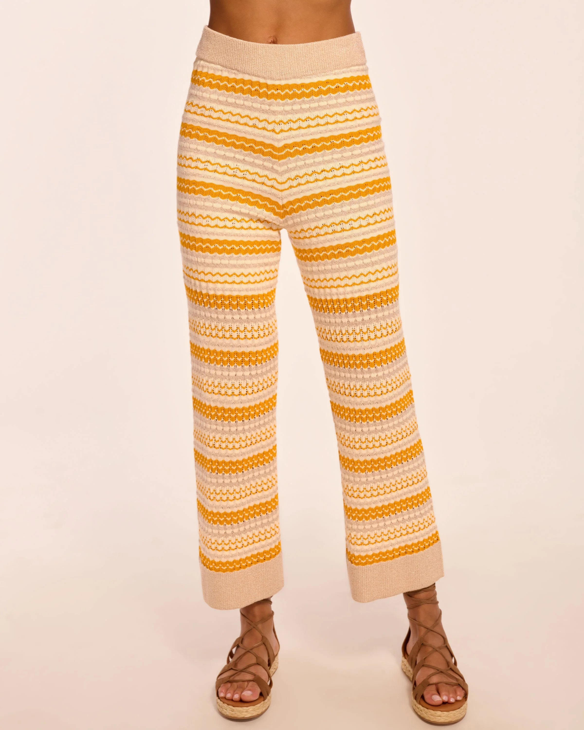 Cher Knit Cropped Pant - 1