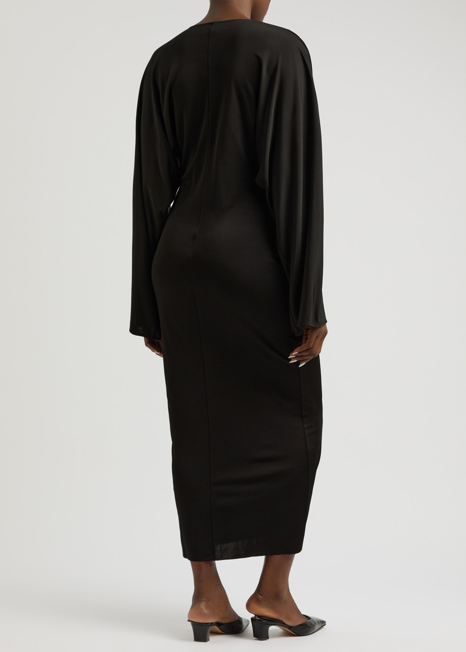 Khaite Minter Jersey Midi Dress - 3