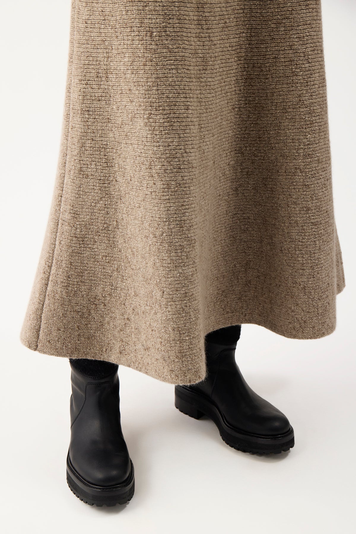 Eden Skirt in Aran Cashmere - 5