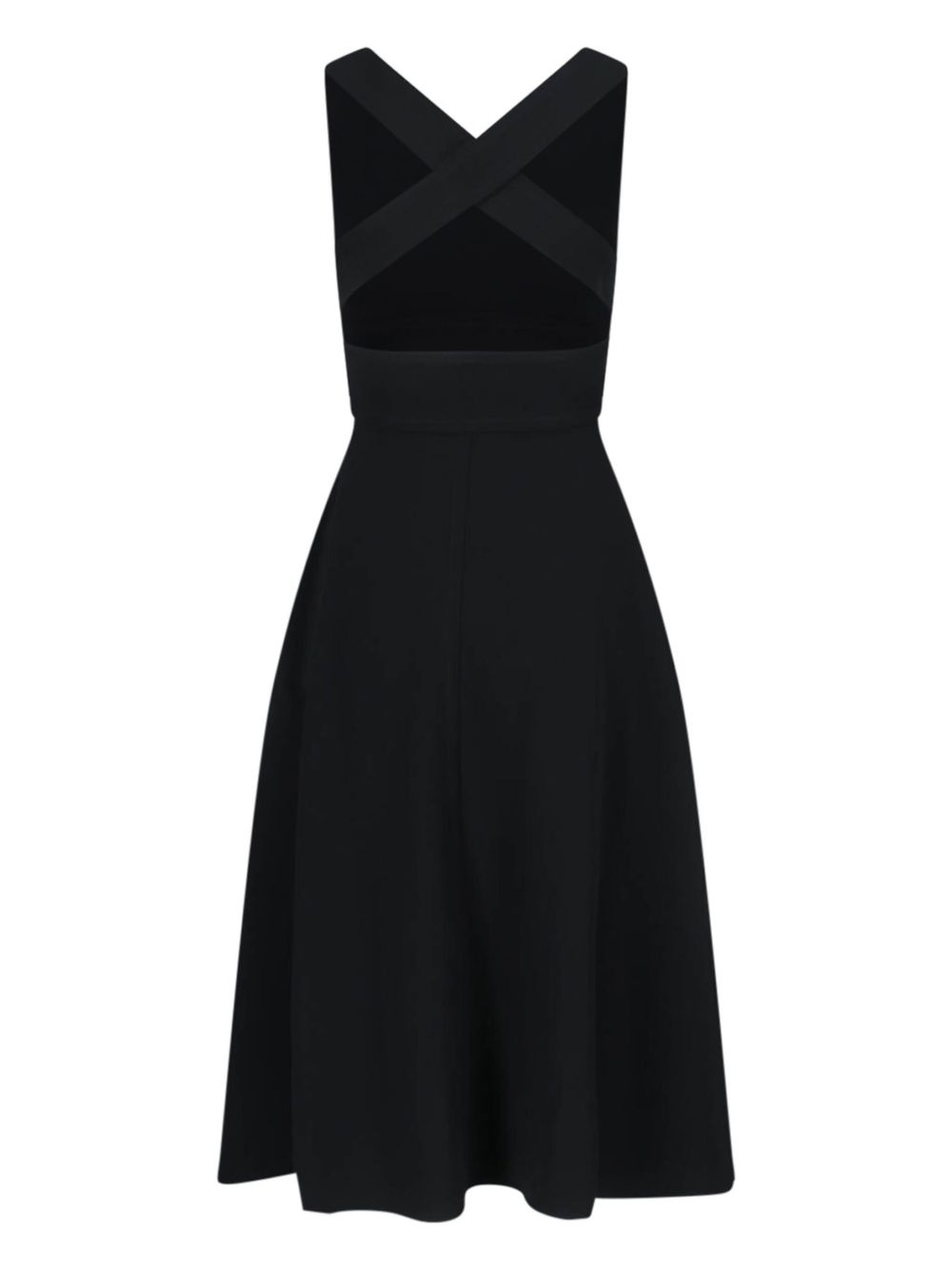crepe maxi dress - 2