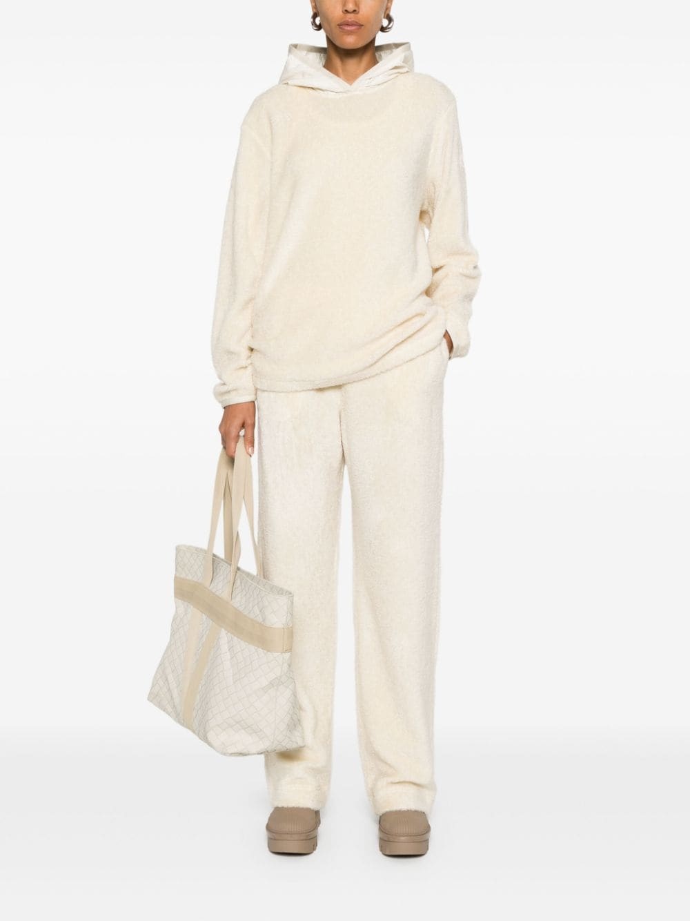 fleece track pants - 2