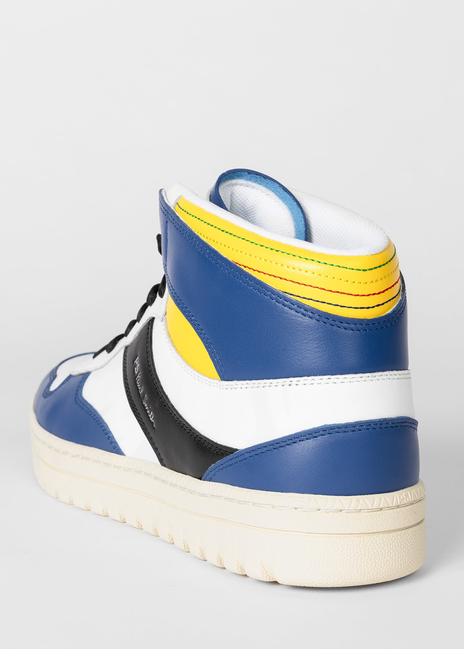 Leather 'Liston' High-Top Trainers - 4