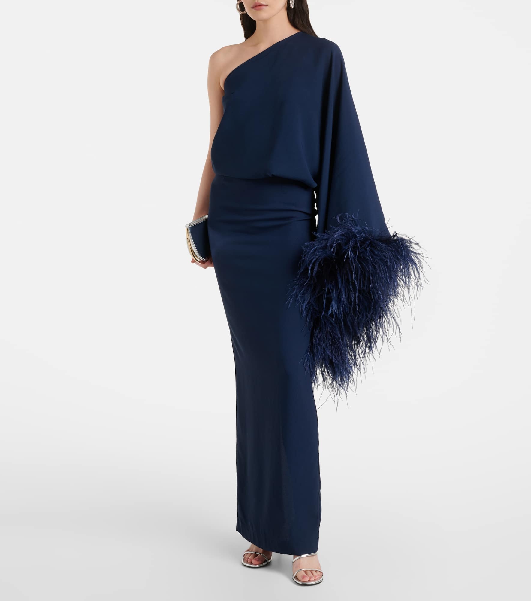 Feathered Eternity maxi dress - 2