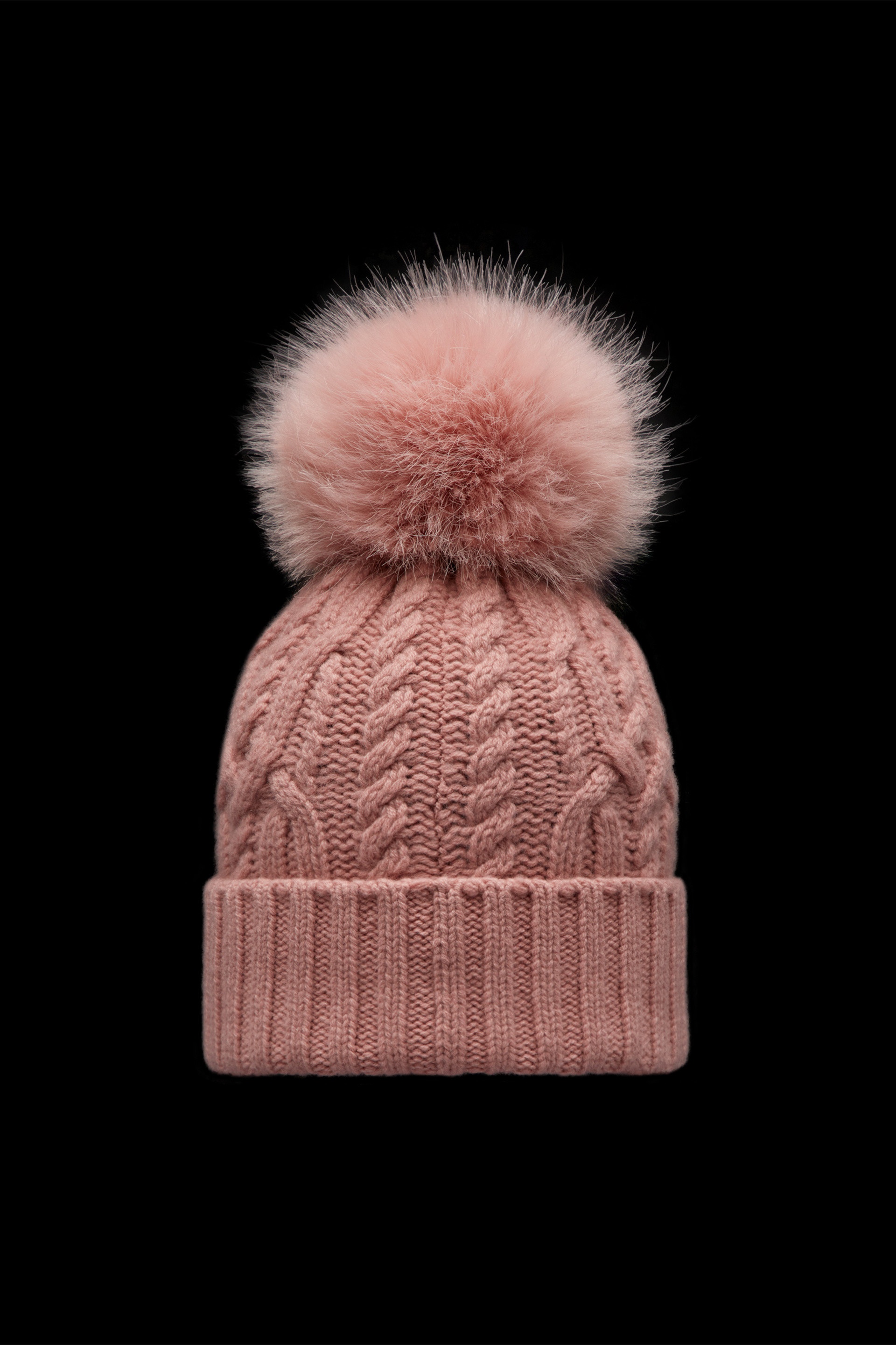 Cashmere Blend Beanie With Pom Pom - 4