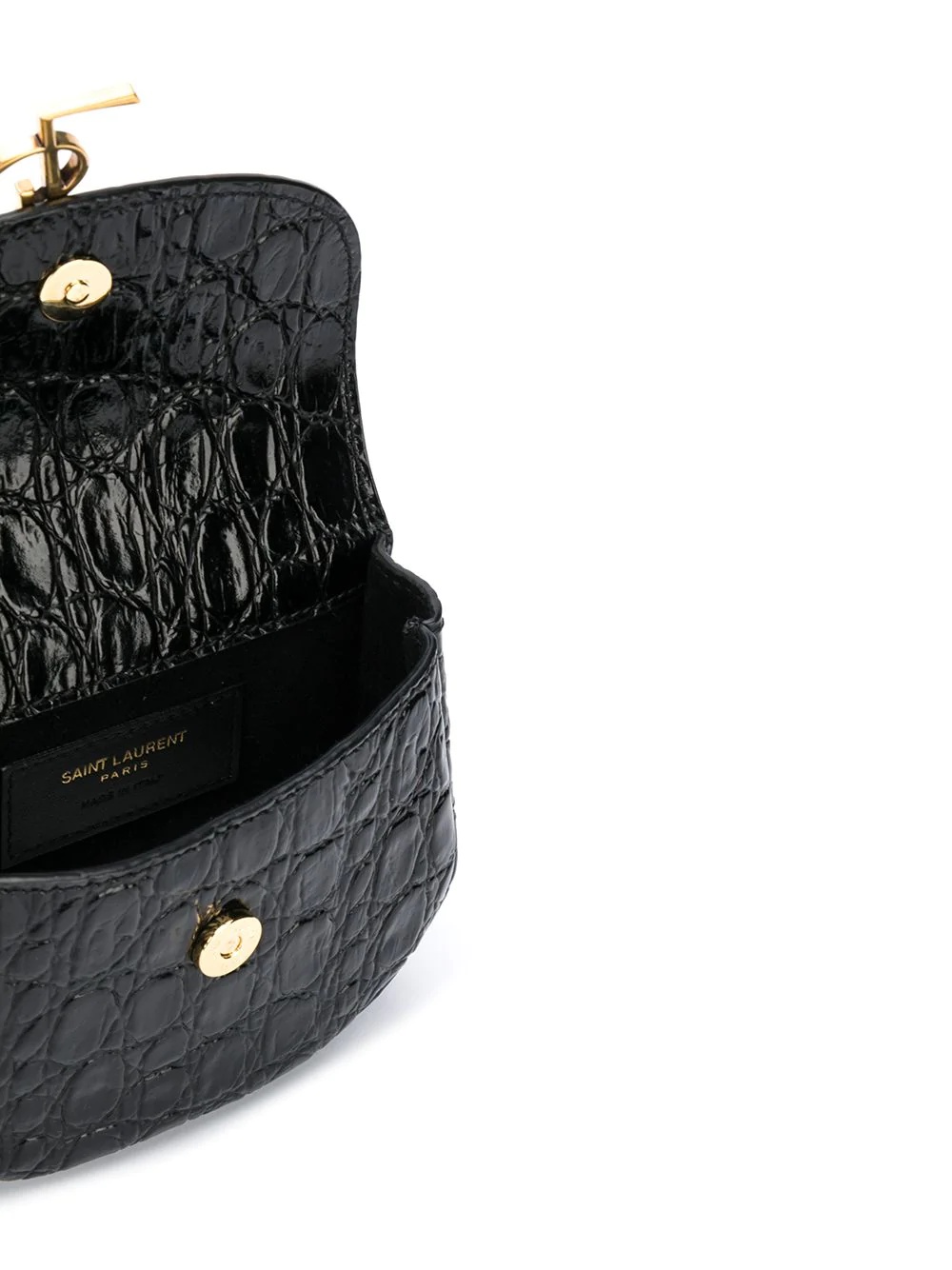 Kaia crocodile-effect belt bag - 5