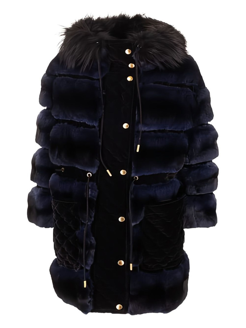 fur quilted coat 1