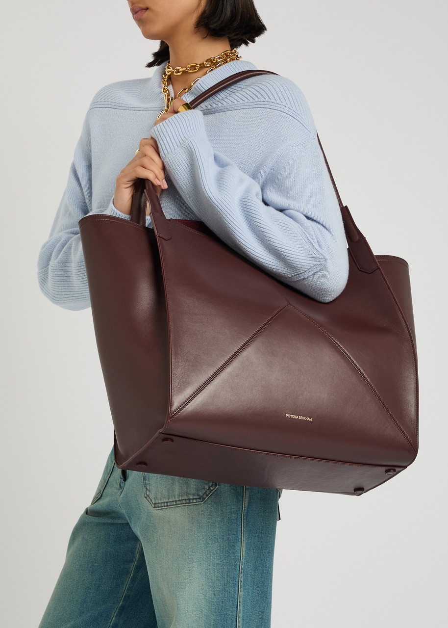 Victoria Beckham Victoria Panelled Smoothed Leather Tote - 5