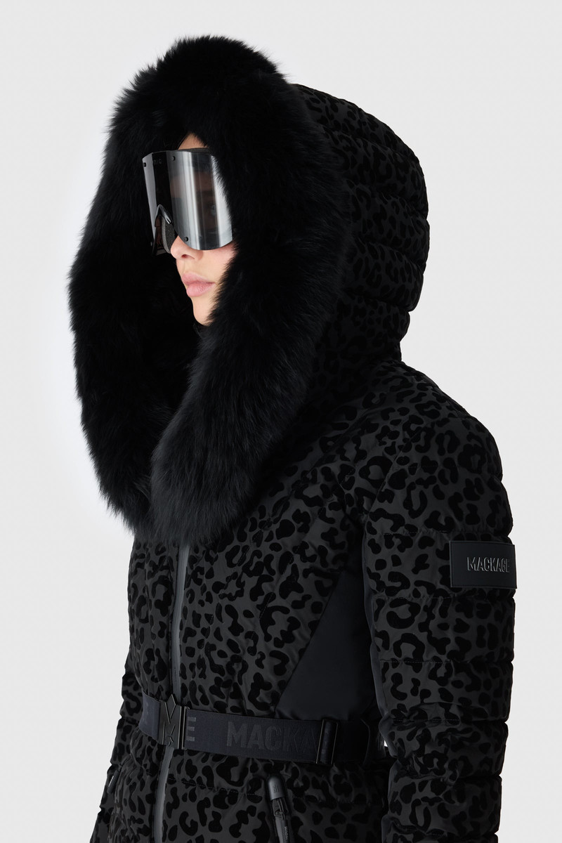 ELITA-BXFLP Down Ski Jacket With Flocked Shell 6
