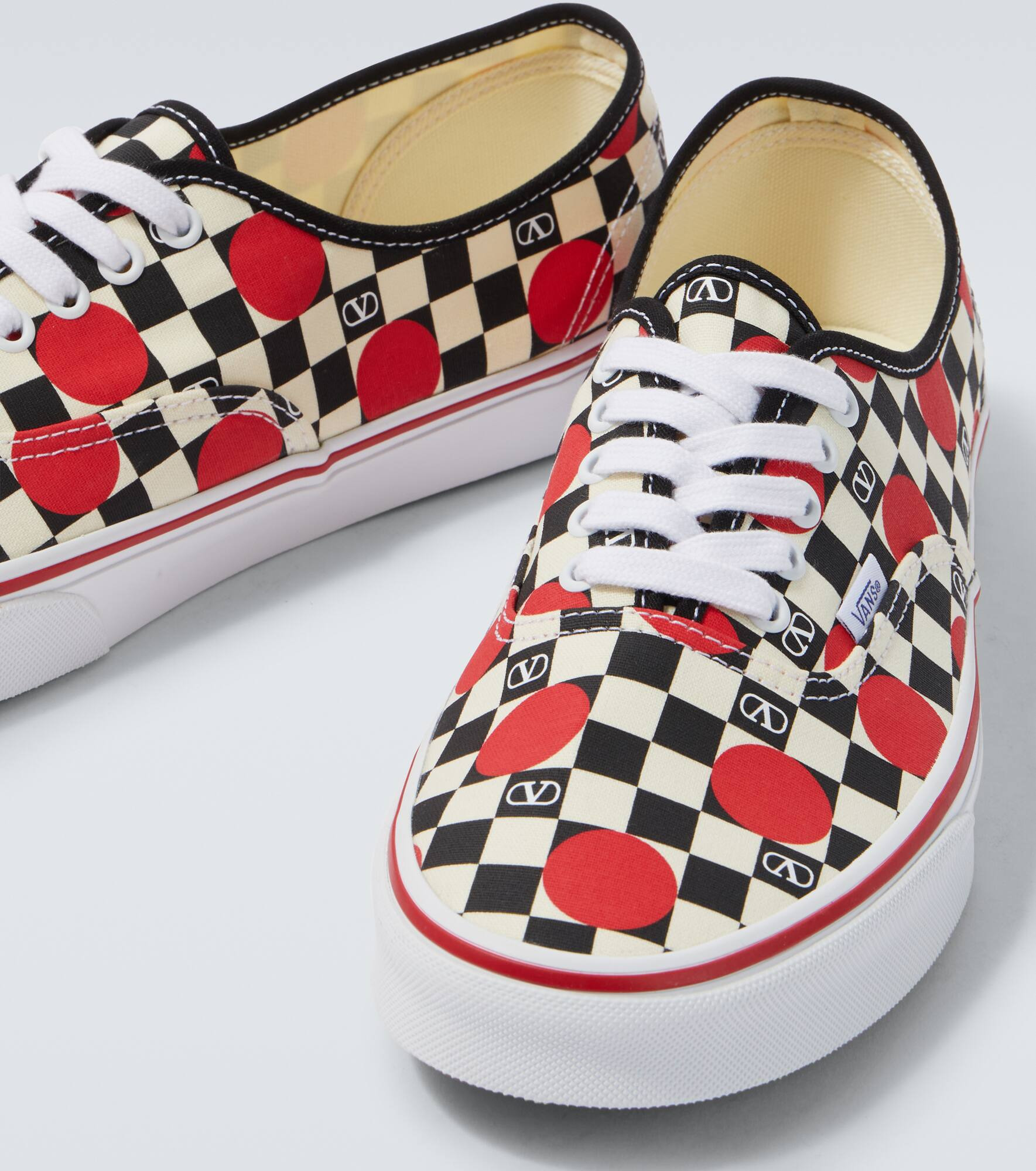 x Vans VLogo printed sneakers - 3