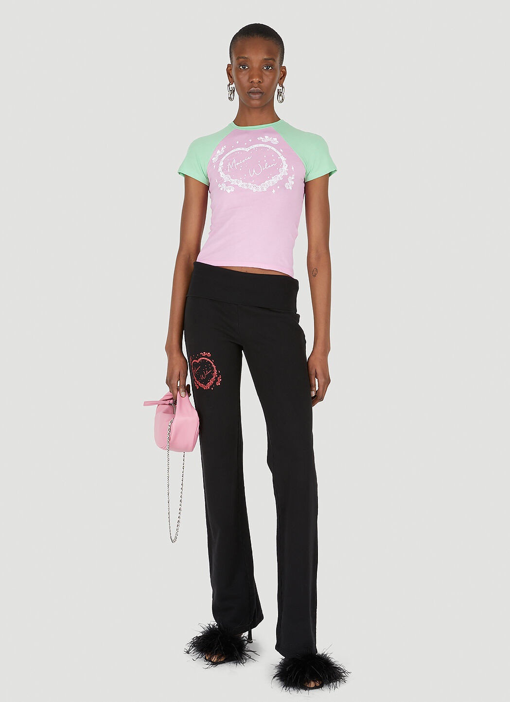 Slinky Two-Tone T-Shirt - 2