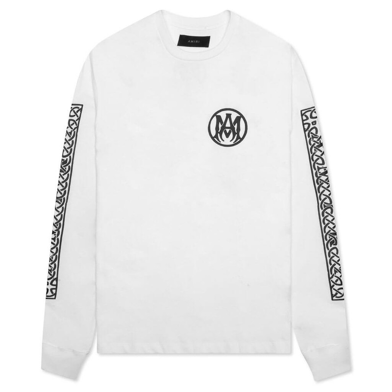 Board Long-sleeve Tee White 1
