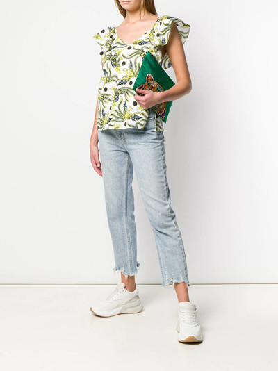 KENZO bird print top outlook