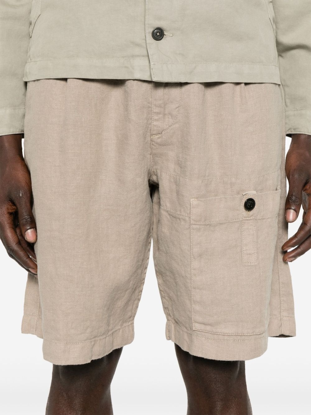 linen shorts - 5