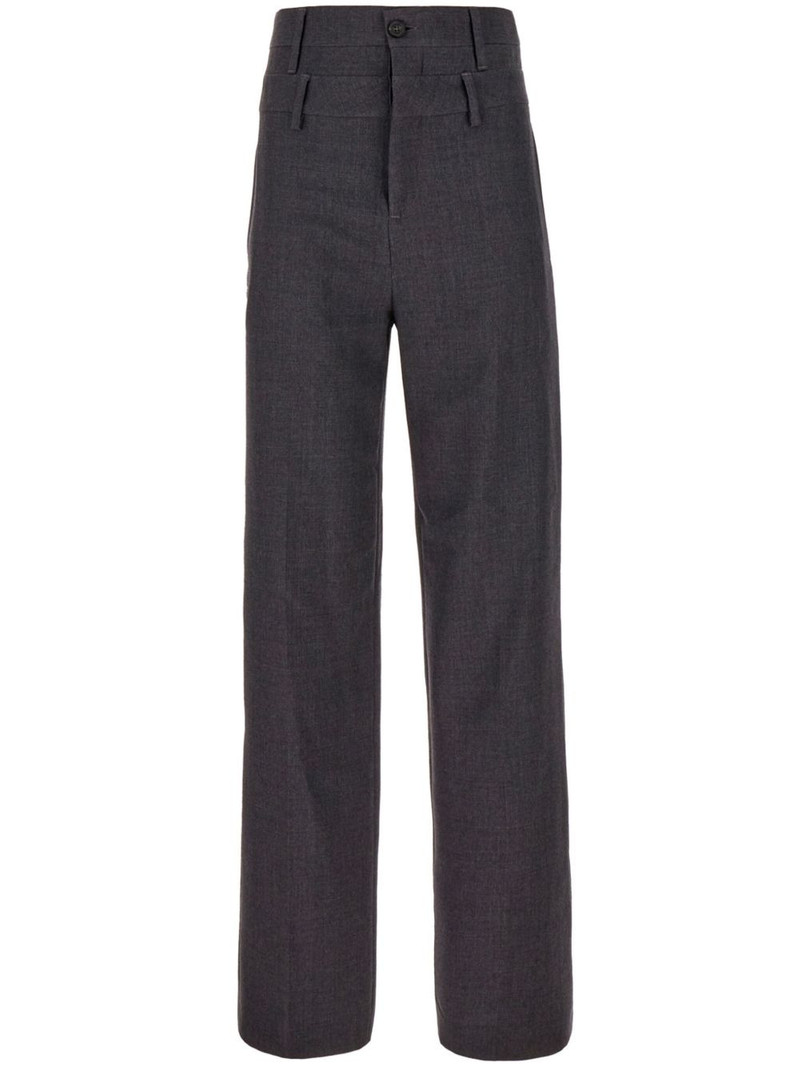 high-waisted virgin-wool trousers 1